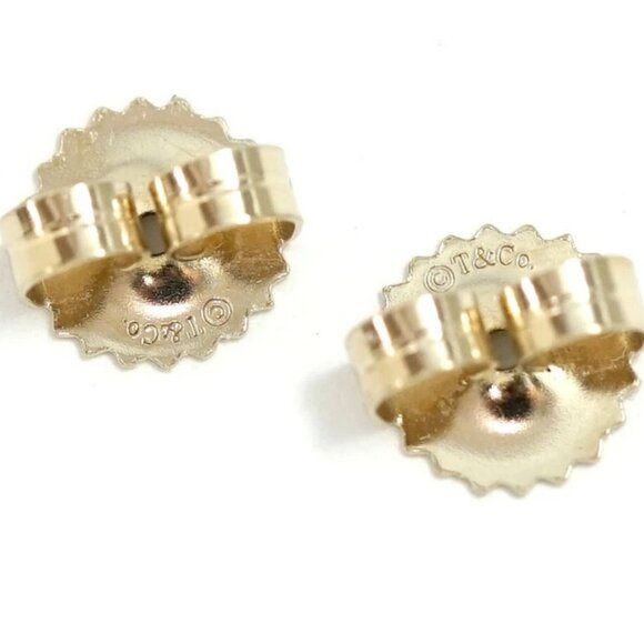 Tiffany & Co. Hardware Ball Chain Stud Earrings Silver 925 Auth w/Box d1142 - Picture 5 of 16